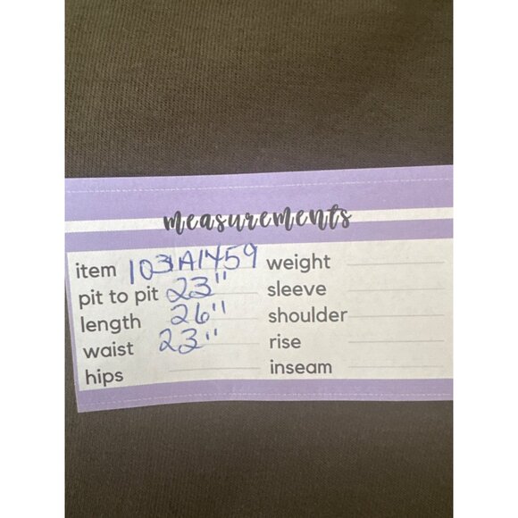 2/$30 ZARA Medium Deep V-Neck Khaki Green Cotton Blend Top - Picture 11 of 13